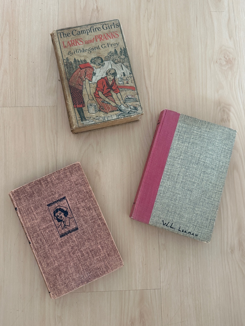 Vintage Hardcover Books, Set of 3